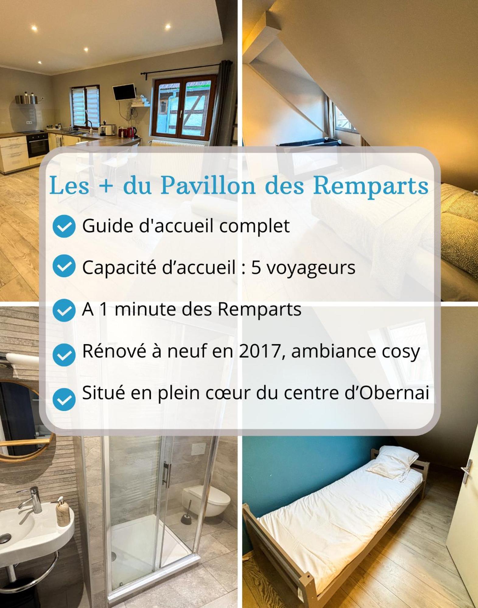 Le Pavillon Des Remparts - Commerces A Proximite - Centre-Ville - Appartement Cosy Obernai Eksteriør bilde